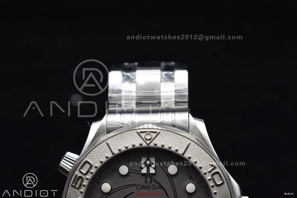 A8807 SS Edition Dial VSF Gray on Seamaster Best 300M 1:1 Platinum Bracelet 007 0124